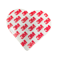 Patch Party Club (1-pc), 3.5” Washington DC Heart Skyline Patch with 3M Adhesive Backing – Perfect for Hats, Bags, Jackets, DIY Projects & Clothing