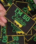 NEW, Limited Edition, "I'm So Edible" Iron-On Patch, Embroidered Patch Grab Bag, Patches for Weed Lovers, Cannabis Badge,Size 3"