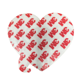 Patch Party Club (1-pc), 3.5” Florida Heart State Patch with 3M Adhesive Backing – Perfect for Hats, Bags, Jackets, DIY Projects & Clothing