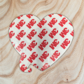 Patch Party Club (1-pc), 3.5” Florida Heart State Patch with 3M Adhesive Backing – Perfect for Hats, Bags, Jackets, DIY Projects & Clothing