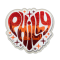 Patch Party Club (1-pc), 3.5” Philly Retro Skyline Patch with 3M Adhesive Backing – Great for Hats, Bags, Jackets, DIY Projects & Clothing