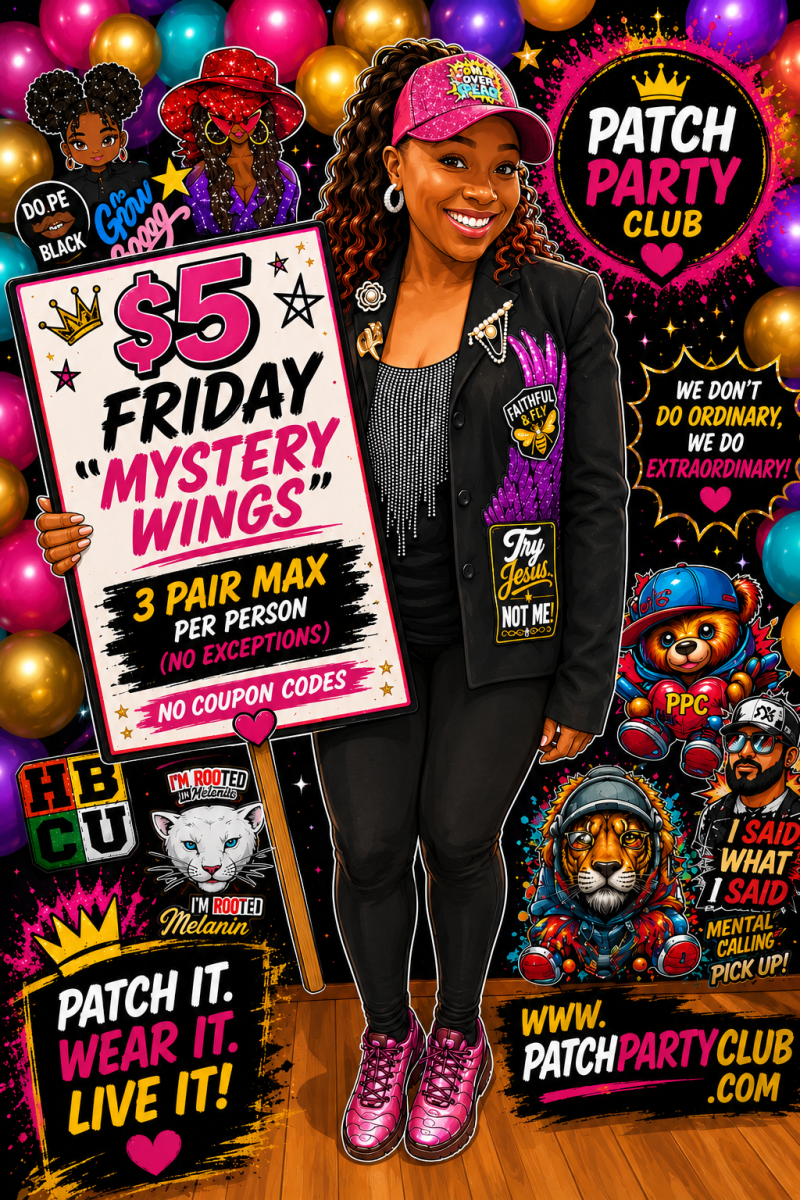 $5 Friday, Mystery Wings Drop (3 pair MAX)
