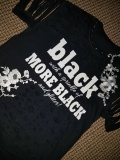 Black with a Sprinkle of more black.... and Glitter tee