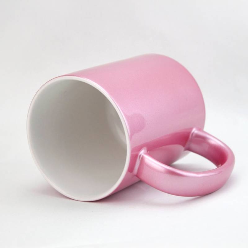 Sublimation Blank, Bright White,11oz Pink Color Metallic mug, Custom  Drinkware Mugs, Perfect Gift, Personalize Mug, For A Special Someone   Patch Party Club