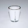 1oz “Gold Rim” Sublimation Shot Glass, Blank Shot Glass for Personalization, Dye-sub Blank Craft Supplies,