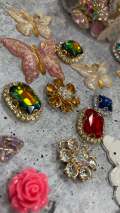 Exclusive: 11oz "Charmed Mystery Jar" Assorted Alloy & Rhinestone Charms,Charm Bundle, Flatback Charms for Deco, Cellphone Cases, Shoes, DIY