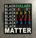 NEW Arrival, ENAMEL Pin "Black Matters" Exclusive, African-American BLM Enamel Pin, Size 2", w/Butterfly Clutch| Socially Conscious Gifts