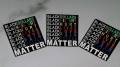 NEW Arrival, ENAMEL Pin "Black Matters" Exclusive, African-American BLM Enamel Pin, Size 2", w/Butterfly Clutch| Socially Conscious Gifts