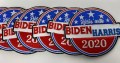 NEW, "Ridin with Biden Harris 2020" Iron-on Patch| Presidential Candidate Merchandise| Patch for Masks,Jackets, Hats & More|Size 3.5"
