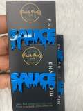 New, Enamel Pin "SAUCE" Exclusive Lapel Pin, Popular Enamel Pins, Size 1.77 inches, w/Butterfly Clutch, Cool Pin For Apparel
