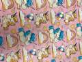 NEW,"Unicorn Balloons", 100% Ribbed Cotton Fabric, Boutique Fabric,Custom Made Kids Fabric for Masks, Accessories,Bedding & More, 1 Yard