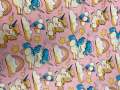 NEW,"Unicorn Balloons", 100% Ribbed Cotton Fabric, Boutique Fabric,Custom Made Kids Fabric for Masks, Accessories,Bedding & More, 1 Yard