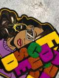 Vibrant & New, "Focused", Chenille plus Embroidery, 10" Patch, Iron-on Exclusive Applique, Large Back Patch, Colorful Patch, Jacket Patch