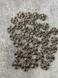 NEW, Hotfix Gun Metal Royal Cross Studs, 100 Pcs, (One Size), Great for Denim, Sweaters, Camo Jackets, Belts, Bags, Shoes, Crafts,+ MORE!