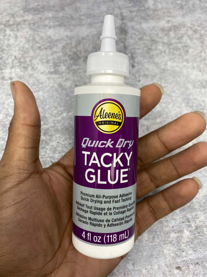 NEW, "Quick-Dry Tacky Glue" , Premium All Purpose Adhesive, Quick Drying , Fast Tacking, Tacky Glue, 4fl oz (118 mL)