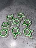NEW, Exclusive,Glow In The Dark,"Taurus" Zodiac Charm for Crocs;Symbolic Statement Charms for Clogs;Charm for Shoes, 1 PC.,Zodiac Charm