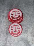 NEW, Fun, Vintage "Libra" Astrology Iron-On Patch, 1 Pc., 3 inch, Embroidered Zodiac Signs