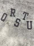 New, "GRAY" 3" Embroidered Letter w/White Felt, Varsity Letter Patch, 1-pc, Iron-on Backing, Choose Your Letter, A-Z Letters, DIY Letters,