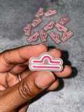 NEW, Exclusive, Glow In The Dark,"Libra" Zodiac Charm for Crocs;Symbolic Statement Charms for Clogs;Charm for Shoes, 1 PC., Zodiac Charm