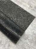 Jet Black,Hot-fix Rhinestone Sheet for Blinging Clothes, Shoes, Handbags, Mugs, Wine Glasses & More, 10" x 16.5" sz, 18,000 Stones, Iron-on