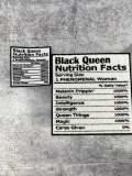 Popular Patch | Chenille "Black QUEEN Nutritional Facts" Patch, Iron or Sew-on Patch; Africa Patch, Patches for Jackets, Size 7"