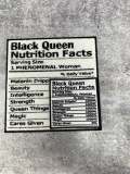 Popular Patch | Chenille "Black QUEEN Nutritional Facts" Patch, Iron or Sew-on Patch; Africa Patch, Patches for Jackets, Size 7"