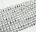 1-Yard, DIY Spikes, Studded Mesh, Sew, or Glue on, Pointed Spikes/Studs, Cone Flatback, Punk Rock Trim, Mesh Studs, Beaded Craft Supplies