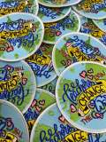 Teacher's Appreciation Gift - Iron-on Embroidery Patch for Teacher's - "Teacher's Can Change the World" Size 3" Circular Applique for Denim