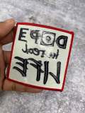 NEW Arrival, Size 3", "Dope in Real Life", Iron-on Embroidered Patch, Diy Patches for Crafts, Jackets, Crocs and More