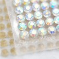 Crystal AB,Hot-fix Rhinestone Sheet for Blinging Clothes, Shoes, Handbags, Mugs, Wine Glasses & More, 10" x 16.5" sz, 18,000 Stones, Iron-on