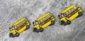 NEW Arrival,"School Bus" 100% Embroidered Patch, Small Iron-on Embroidered, Size 3.5", Cute Yellow Badge for Jackets, Hats, Camos, and Crocs