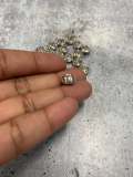Bulk: Sparkling Crystal "Rhinestone" Rivets + Pins,(6oz JAR) for Pearl Setting Machine, Clothing Decoration, Great For Denim, Fabric, Shoes