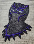 Wakanda Assorted 6-pc, Limited Edition Set, "Wakanda Forever" Iron-On Patches, Patch Grab Bag, Patches for Black Panther Fans, Movie Wear