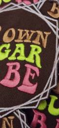 Super Cute, 1-pc,"Brown Sugar Babe" Popular Patch, Size 3.5" Iron-on Patch, Melanin Magic Patch, Patch for Jackets, DIY Projects and More