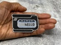 Retro Style "BEEPER/PAGER," 1-pc, Old School Iron-On  Embroidered Patch, Size 2.75" Nostalgic Gifts, Small Patch for Jackets, Hats