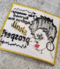 NEW, 1-pc "No Weapon Formed Against Me" 4" Iron-on Embroidered Patch; Cool Patch for Hats, Crocs, Jackets, Empowerment Patch