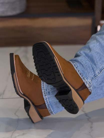 Gold Rodeo Cowboy Boots