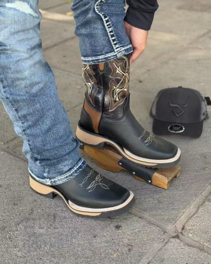 Gold Rodeo Cowboy Boots