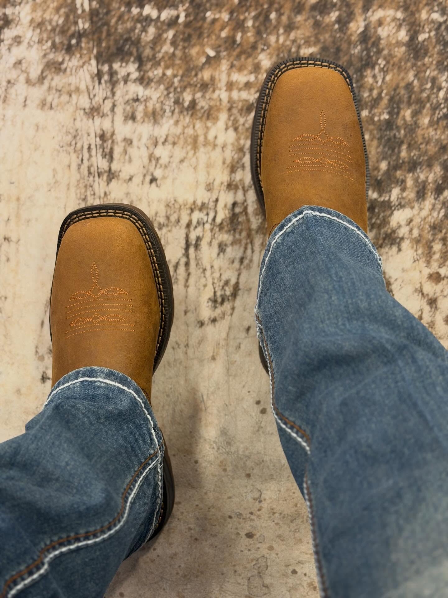 Handcrafted Western Suede Ankle Boots