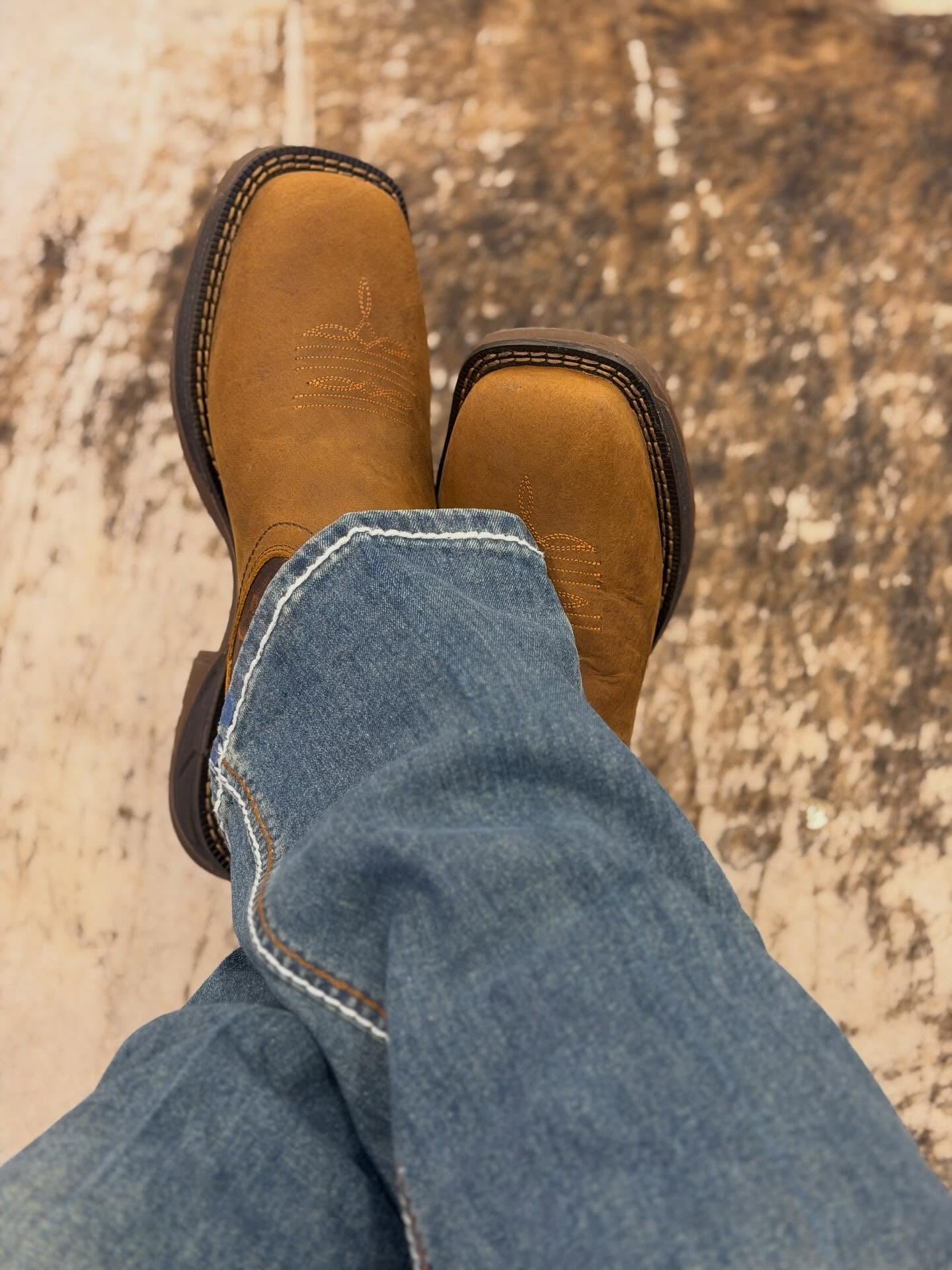 Handcrafted Western Suede Ankle Boots