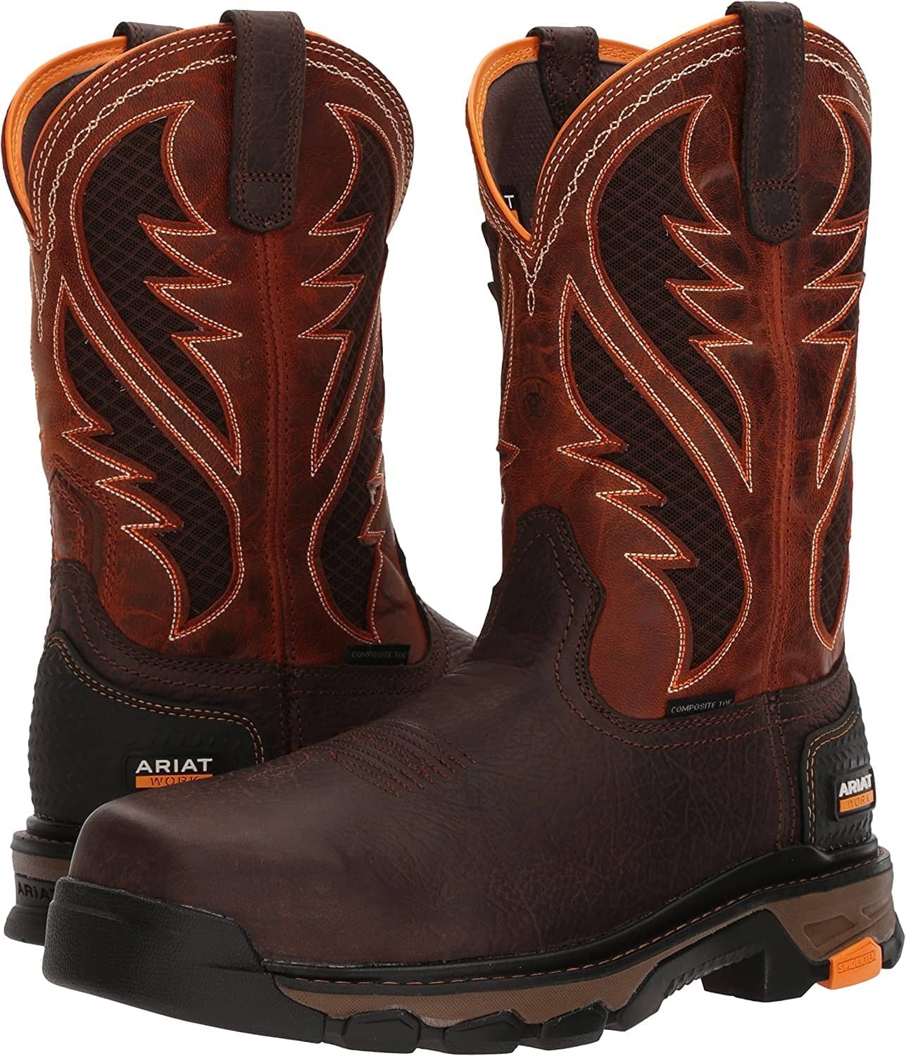 Square Toe Boots With Composite Toe