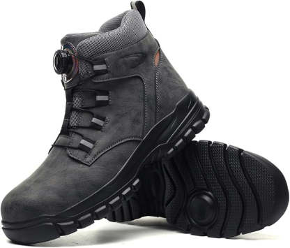 Men's Waterproof Steel Toe Work Boots
