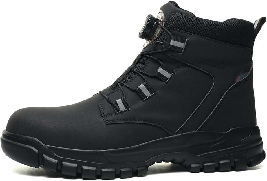 Men's Waterproof Steel Toe Work Boots