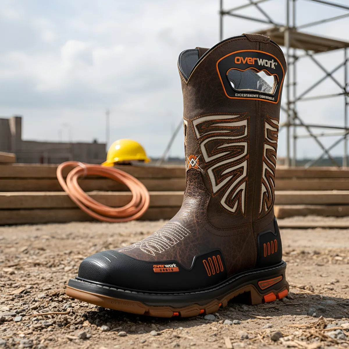 Shoulder Steel Toe Work Boots