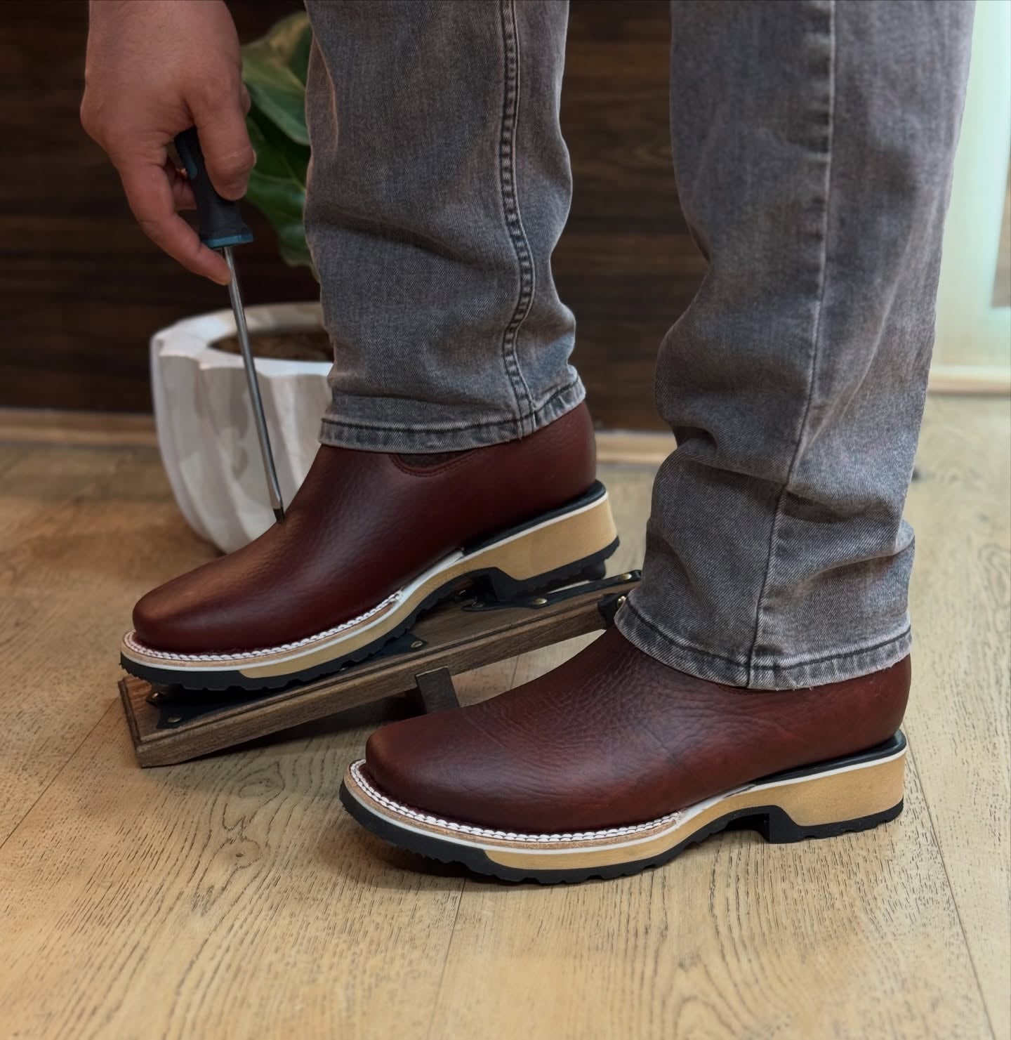 Western Waterproof Ankle Boots