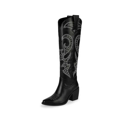 Unique Embroidery Knee High Cowgirl Boots(Buy 2 Free Shipping✔️)
