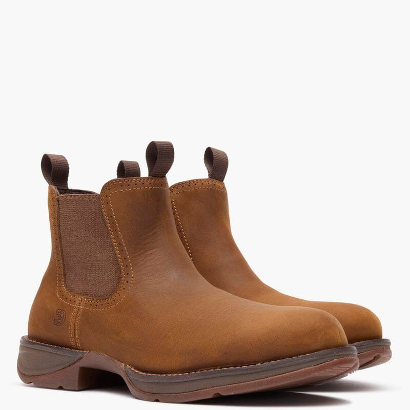 Red Dirt Round-Toe Western Boots