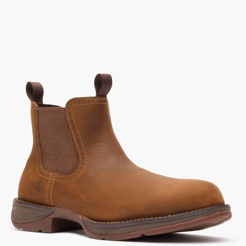 Red Dirt Round-Toe Western Boots
