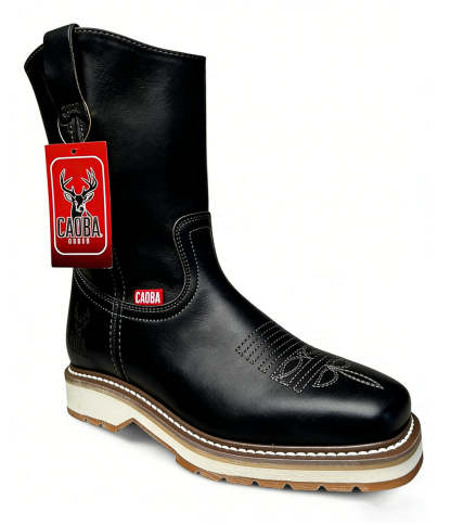 Classic Cowhide Ranch Boots