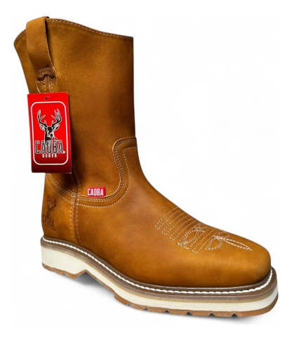 Classic Cowhide Ranch Boots